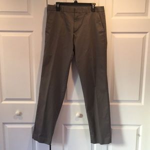 Gap Khakis. Gray. 33x36. Straight Fit